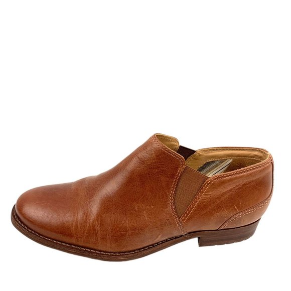 L.L. BEAN Westport Brown Leather Chelsea Slip On Booties - Picture 10 of 11